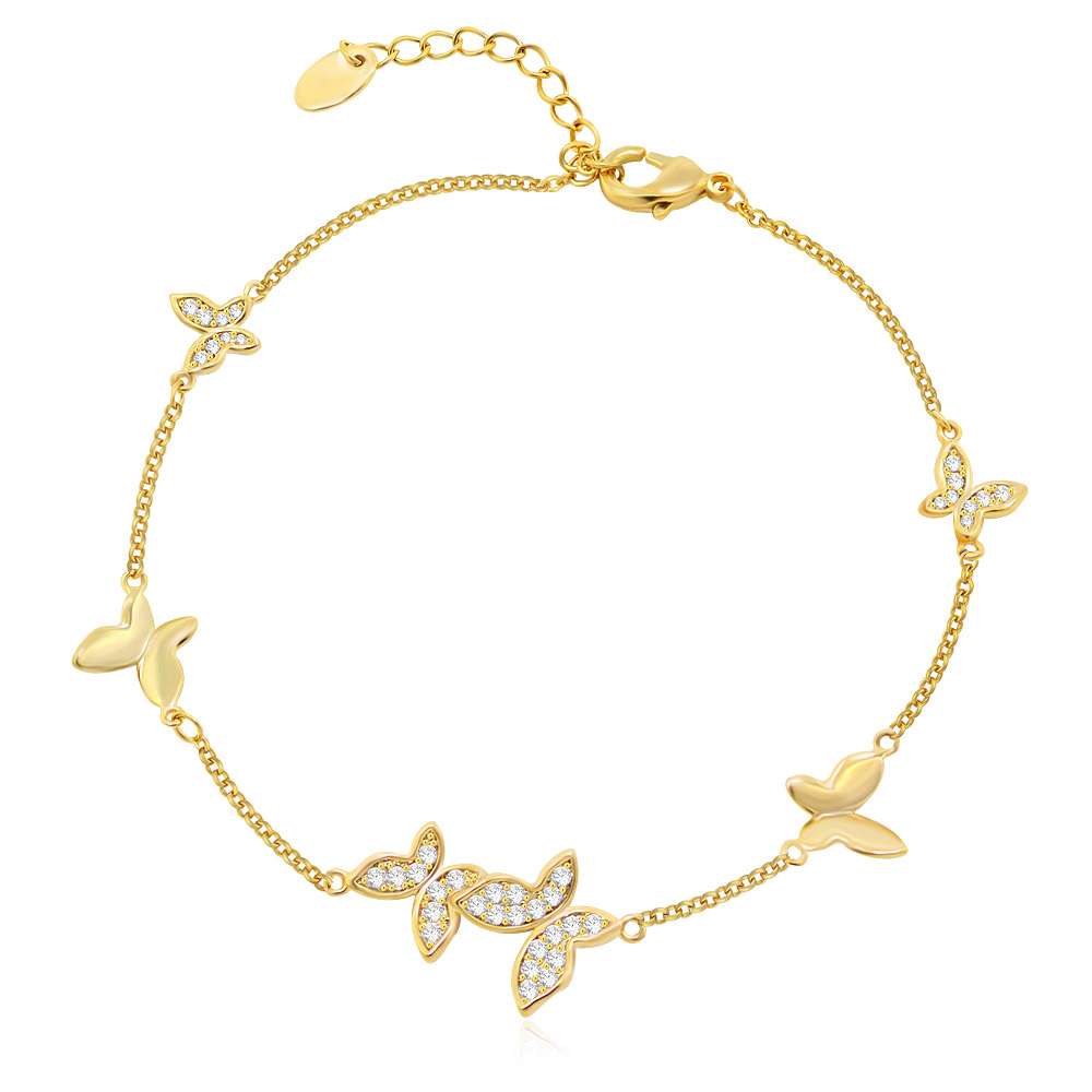 Butterfly Charm Bracelet